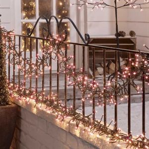Blitzen Cluster Lights -  960 LEDs - Copper Glow - 13.9m