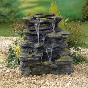 La Hacienda Como Springs Water Feature Inc LEDS 