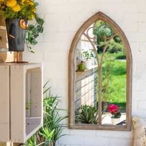 La Hacienda Church Window Mirror 