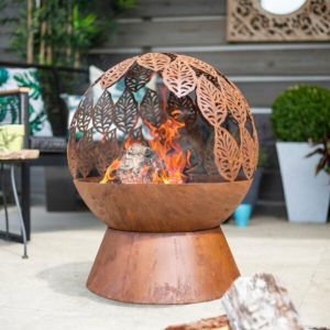 La Hacienda Leaves Fire Globe 