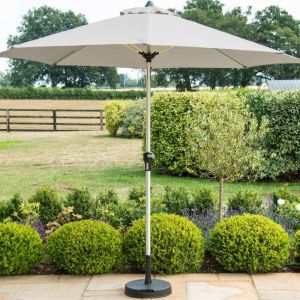MZ 2.7m Round Parasol - Grey