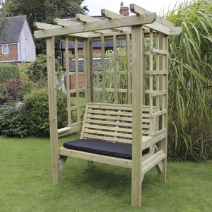 Moorvalley 2 Seater Full Trellis Arbour