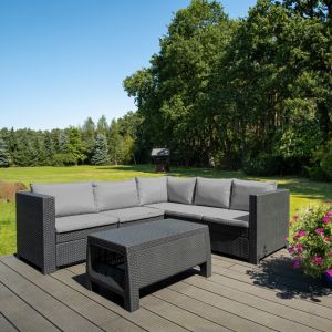 Norfolk Provence Resin 5 Seater Corner Set 