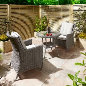 Prestbury Bistro Set Natural Stone