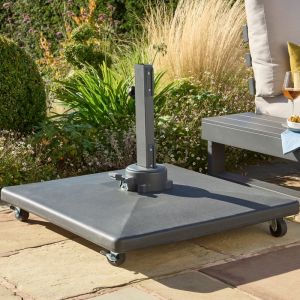 Shoebill 90kg Plastic Covered Concrete Base with Wheels