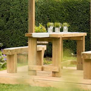 Hartwood 1.8m Sleeper Bench