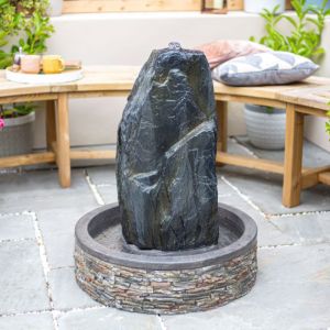 La Hacienda Snowdonia Monolith Water Feature 