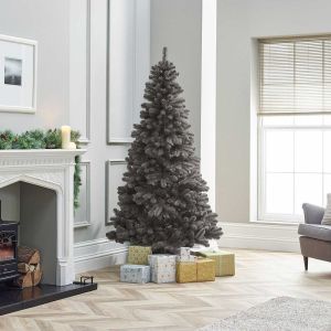 Vixen Balsam Fir Artificial Christmas Tree - Grey - 8ft