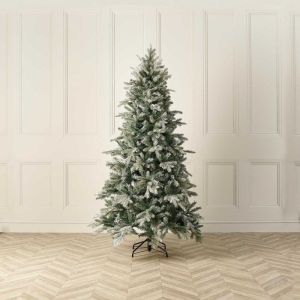 Vixen Sitka Spruce Frosted Artificial Christmas Tree - 5ft
