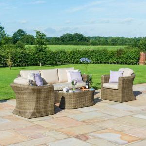 MZ Winchester 5 Seater Rattan Sofa Set