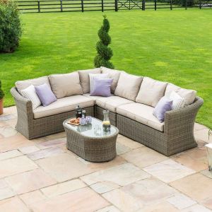 MZ Winchester Large Rattan Corner Group