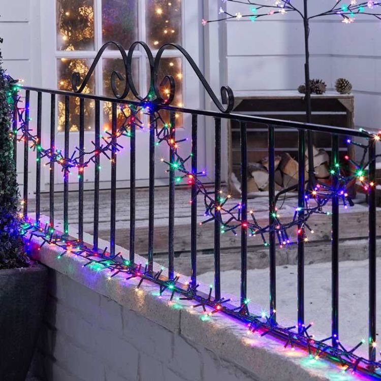 Blitzen Cluster Lights - 2000 LEDs - Multi Colour - 29m