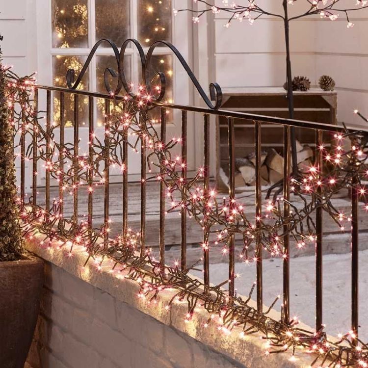 Blitzen Cluster Lights -  480 LEDs - Copper Glow - 6.9m