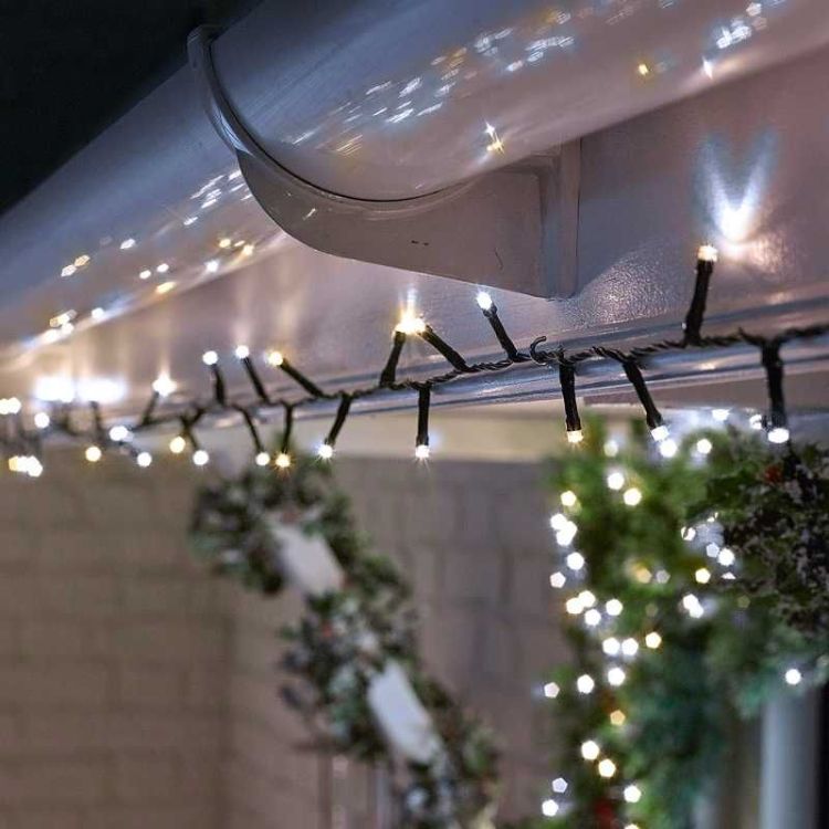 Blitzen String Lights -  600 LEDs - Warm White / Cool White Mix - 30m