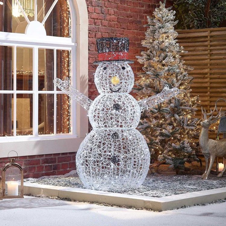 Comet Acrylic Christmas Snowman - 150cm