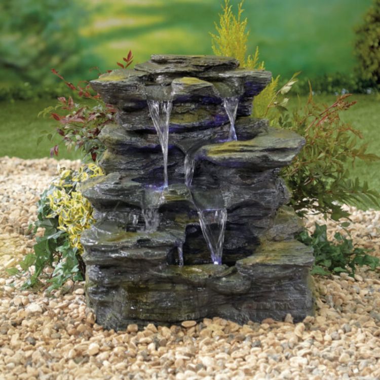 La Hacienda Como Springs Water Feature Inc LEDS 