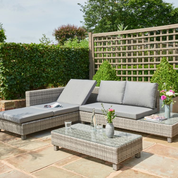 Gila 4 Seater Rattan Corner Lounge Set