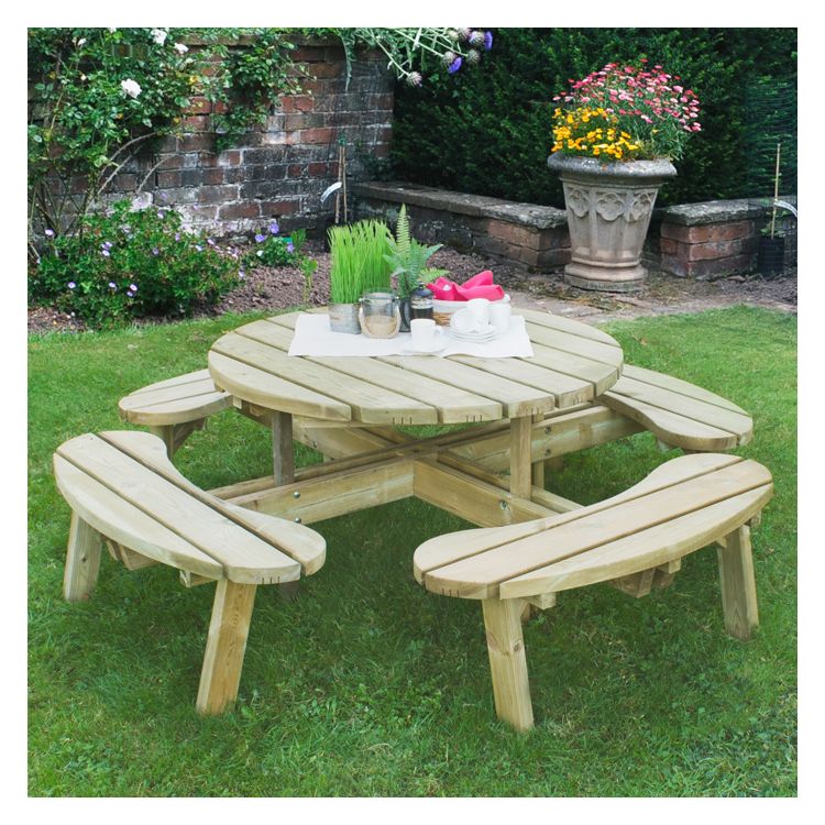 Hartwood Circular Picnic Table