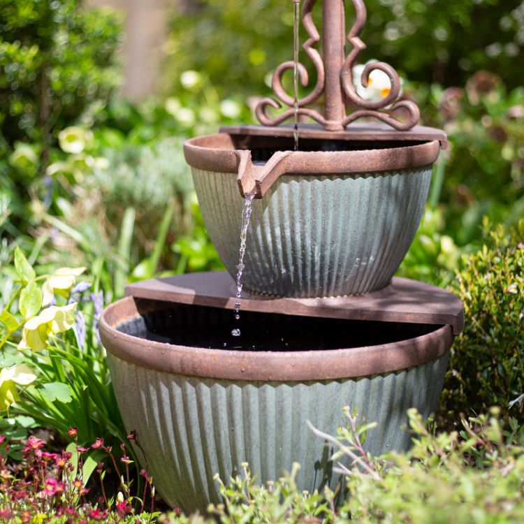 La Hacienda Irondale Pours Water Feature 