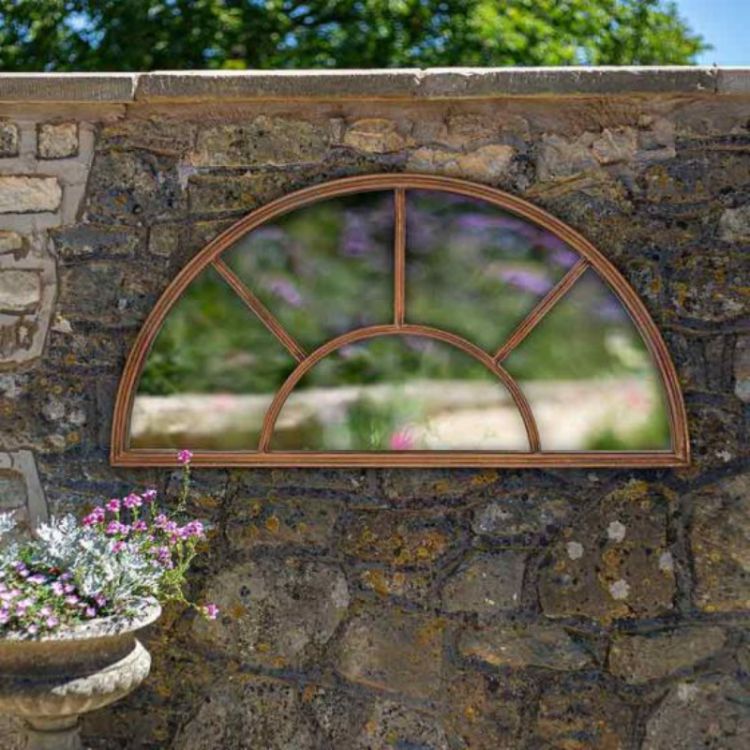 La Hacienda Round Arch Mirror 