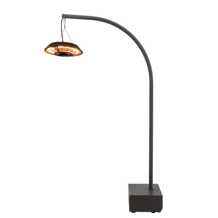 MZ Lyra Overhang Electric Patio Heater - 2000W