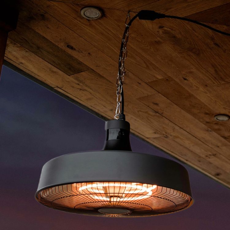 Lille Pendant Hanging Electric Patio Heater - 2100W