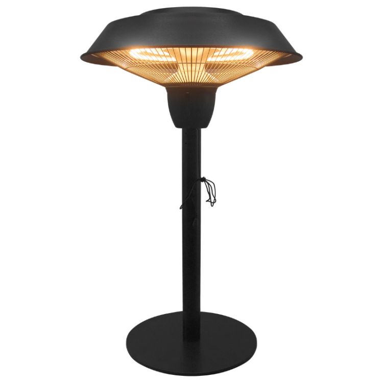 MZ Lyra Table Top Electic Patio Heater - 1500W 