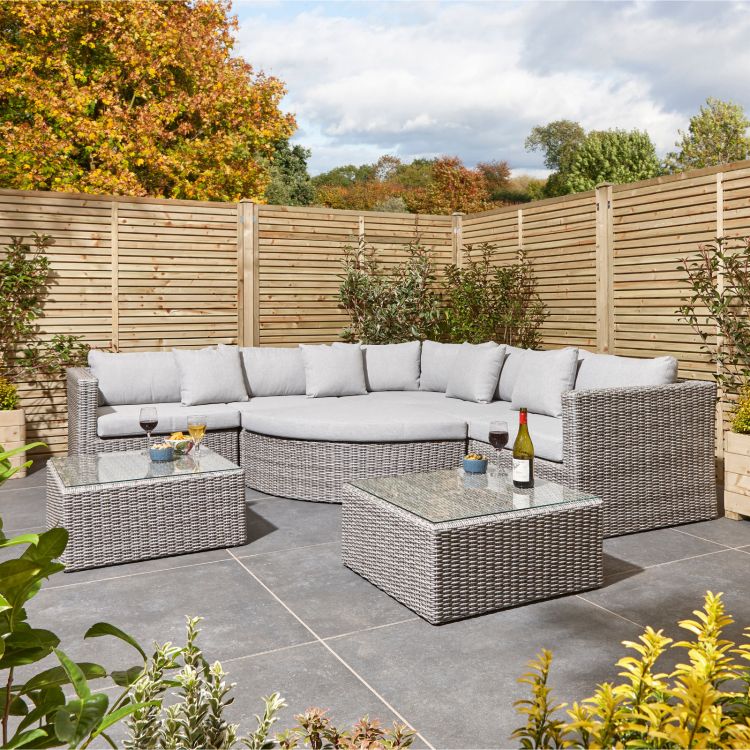 Marbella Multi Function Rattan Garden Furniture Set