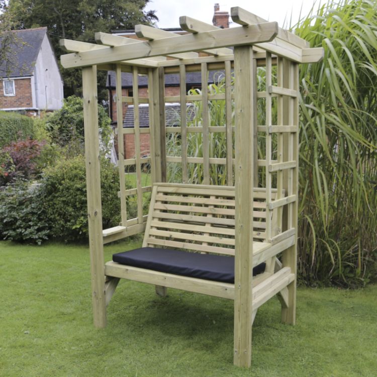 Moorvalley 2 Seater Full Trellis Arbour