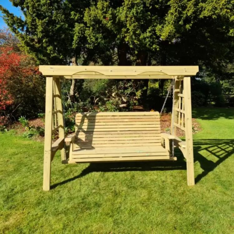 Moorvalley 3 Seater Classic Trellis Swing Seat