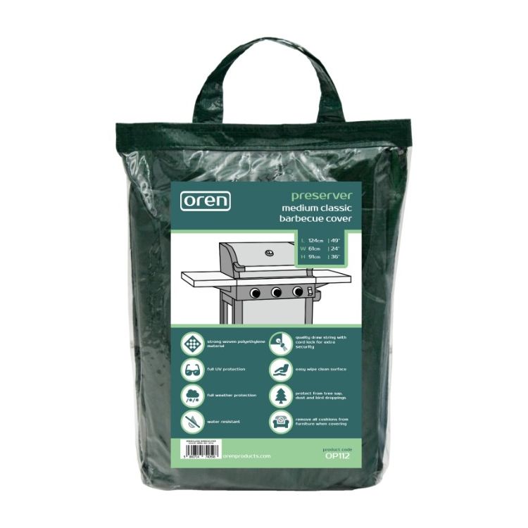 Preserver - Medium Classic BBQ Cover - 124cm