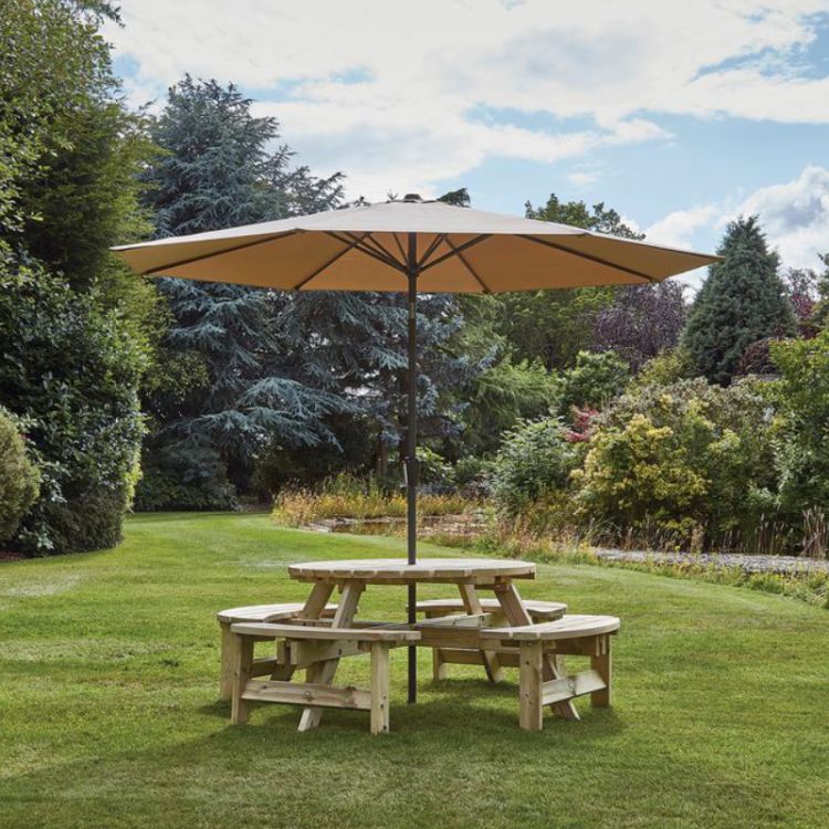 Appleton Round Picnic Bench 
