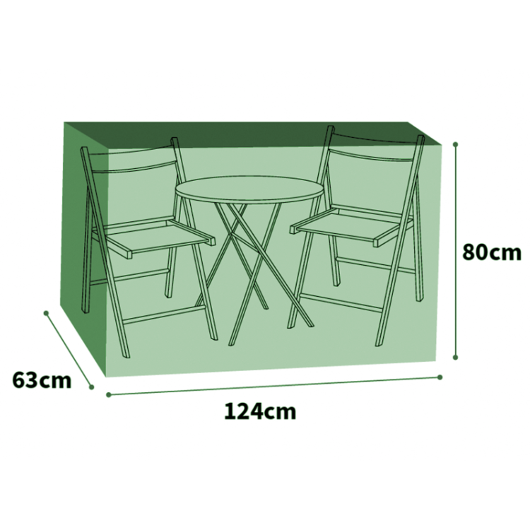 Ultimate Protector Bistro Set Cover - Medium - Green