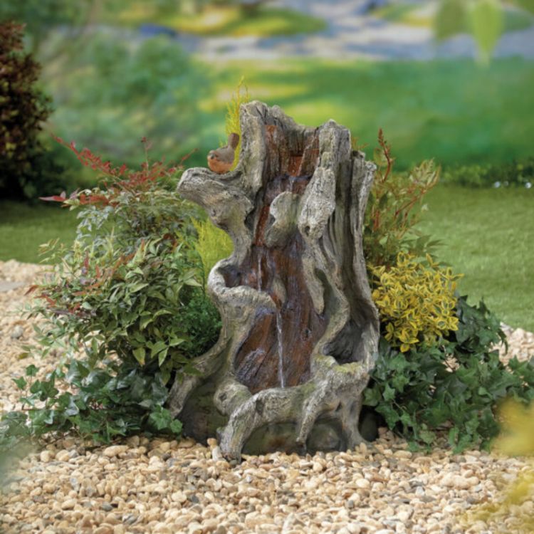 La Hacienda Willow Spills Water Feature Inc LEDS