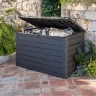 Norfolk 113L Resin Storage Box - Anthracite