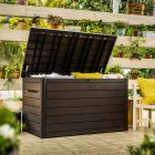 Norfolk 113L Resin Storage Box - Brown